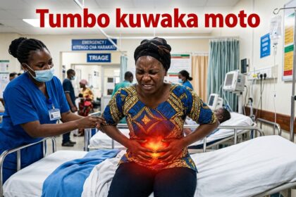 Sababu 7 Muhimu za Tumbo Kuwaka Moto, & Tiba yake.